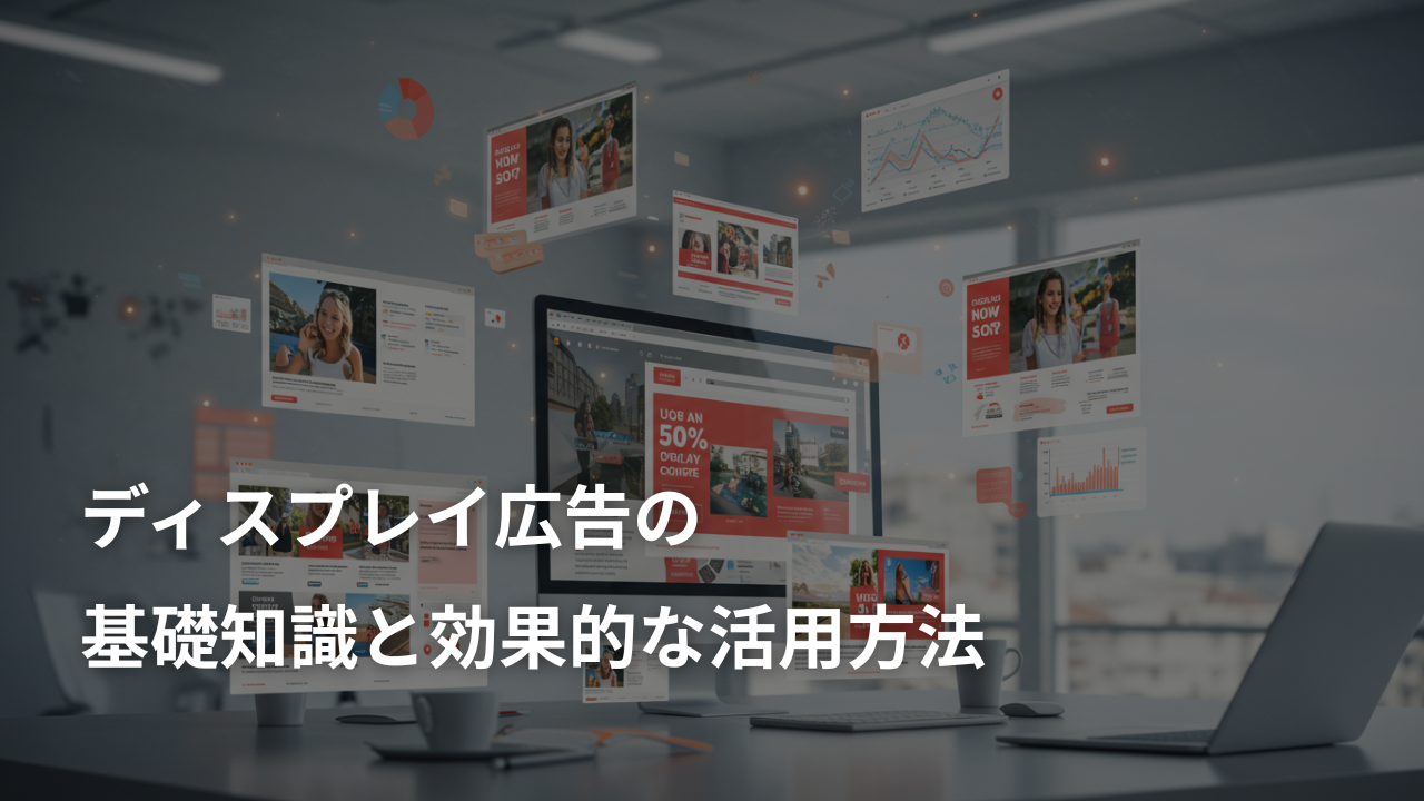 ディスプレイ広告の基礎知識と効果的な活用方法を解説！